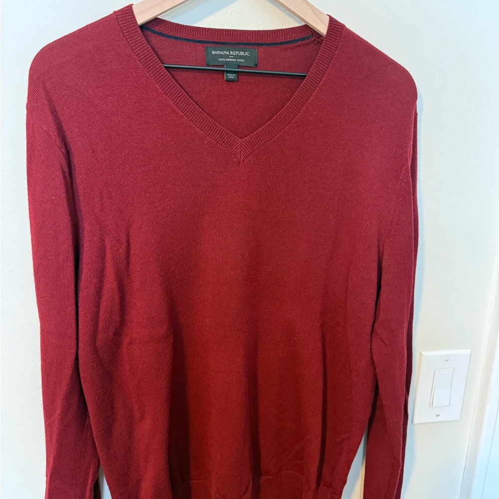 Banana Republic Men's Merino Wool Sweater